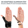 Image of ORTONYX Thumb Immobilizer Brace Thumb Spica Support Splint- Arthritis, Pain, Sprains, Strains, Carpal Tunnel - Wrist Strap - Left or Right Hand / ACKB433