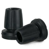 Image of Crutch Tips (1 Pair) Black