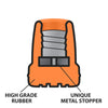 Image of Crutch Tips (1 Pair) - Orange