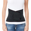 Image of Lumbar Support Belt Lumbosacral Back Brace – Ergonomic Design and Breathable Material / ACKB724-BK