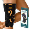 Image of ORTONYX Hinged Knee Brace with Patella Ring & Fastening Straps, 3D Knitted Knee Sleeve for Pain Relief, Patella and Ligament Support, Recovery from Injuries, Meniscus Tear Arthritis ACL PCL Men & Women
