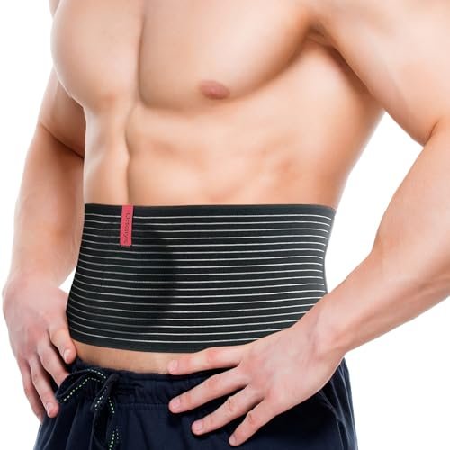 Umbilical Hernia Belt for Men and Women - Abdominal Support Binder