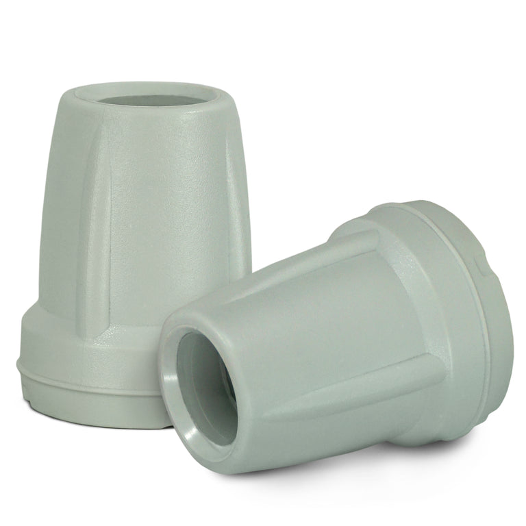 Crutch Tips (1 Pair) – Light Gray
