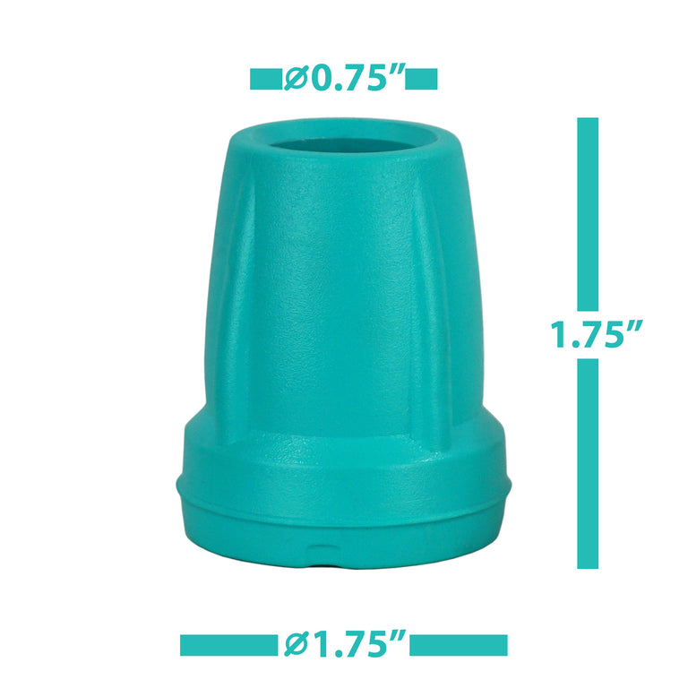 Crutch Tips (1 Pair)  Green