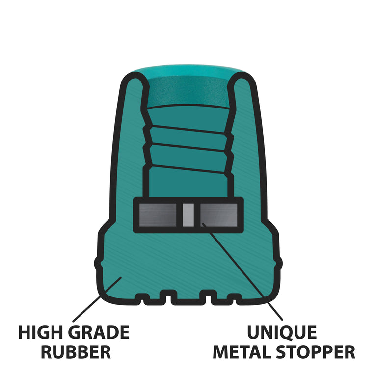 Crutch Tips (1 Pair)  Green