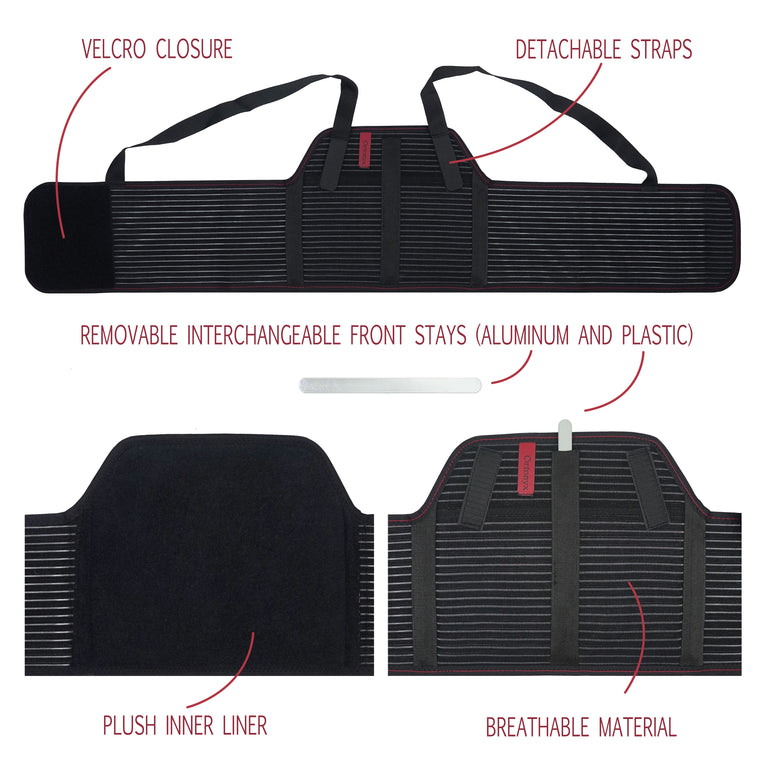 Rib and Chest Support Brace with front Stay